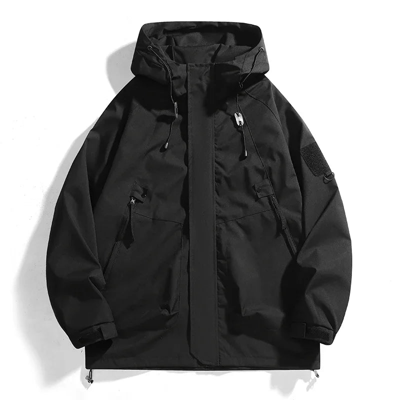 Chaqueta Impermeable Unisex para Montaña, Pesca y Camping – Cortaviento Transpirable
