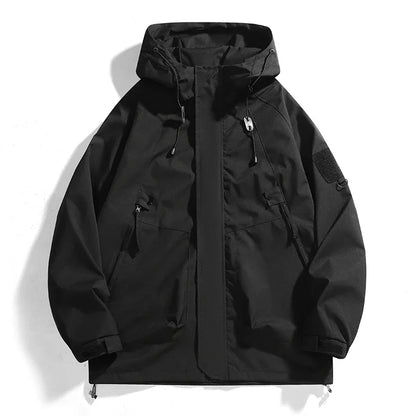 Chaqueta Impermeable Unisex para Montaña, Pesca y Camping – Cortaviento Transpirable