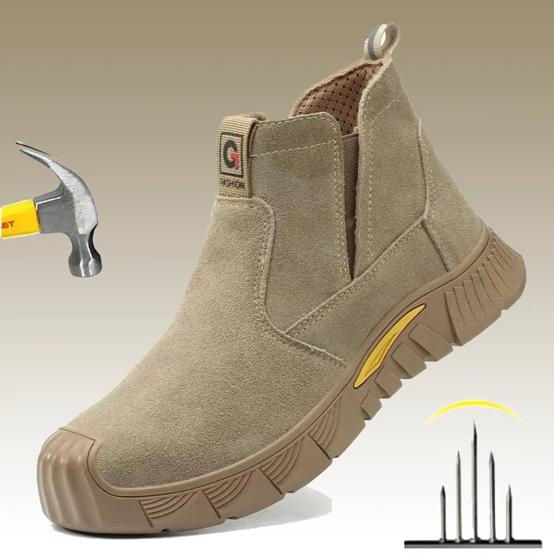Botas de Seguridad Indestructibles TitanForge con Punta de Acero Anti Impacto
