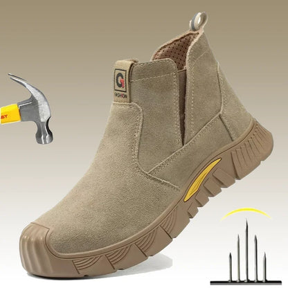 Botas de Seguridad Indestructibles TitanForge con Punta de Acero Anti Impacto