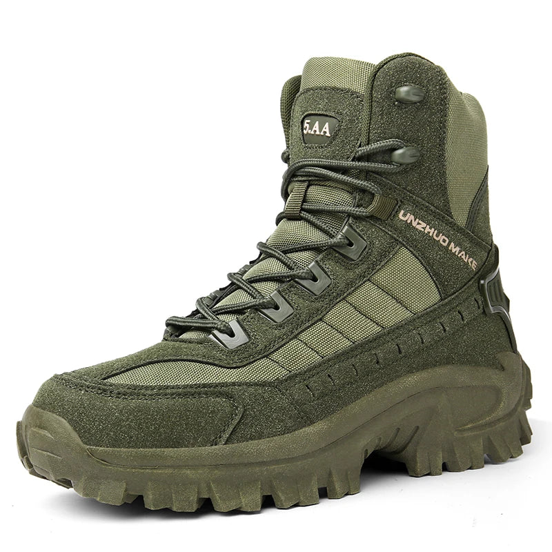 Botas Tácticas de Combate DesertOps Indestructibles Antideslizantes para Trabajo y Outdoor