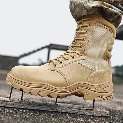 Botas Tácticas Militares Indestructibles TitanOps con Cremallera Lateral Antideslizante