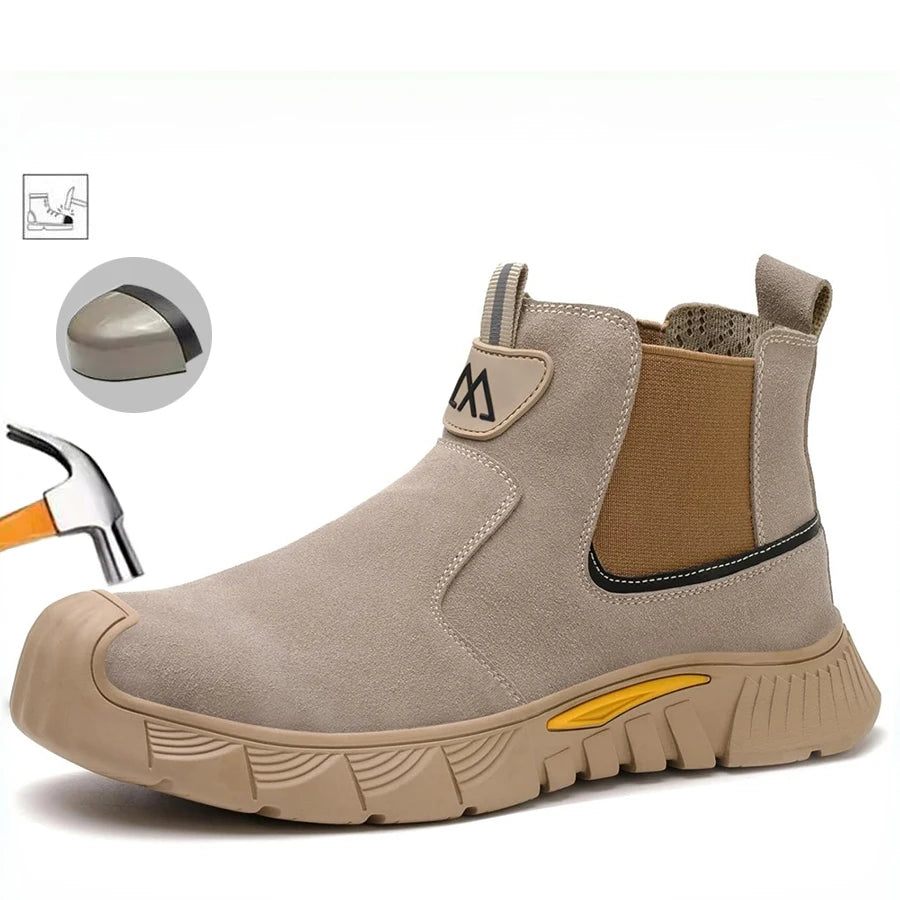 🔥 Zapatos de Seguridad Indestructibles TitanStep con Punta de Acero Antideslizante