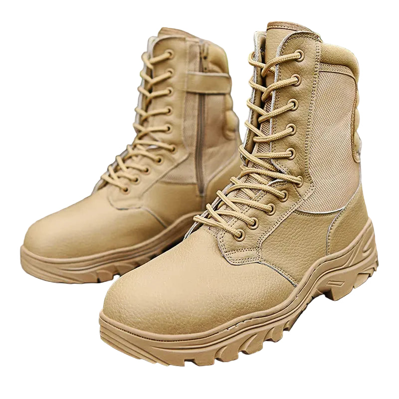 Botas Tácticas Militares Indestructibles TitanOps con Cremallera Lateral Antideslizante