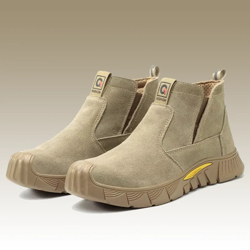 Botas de Seguridad Indestructibles TitanForge con Punta de Acero Anti Impacto