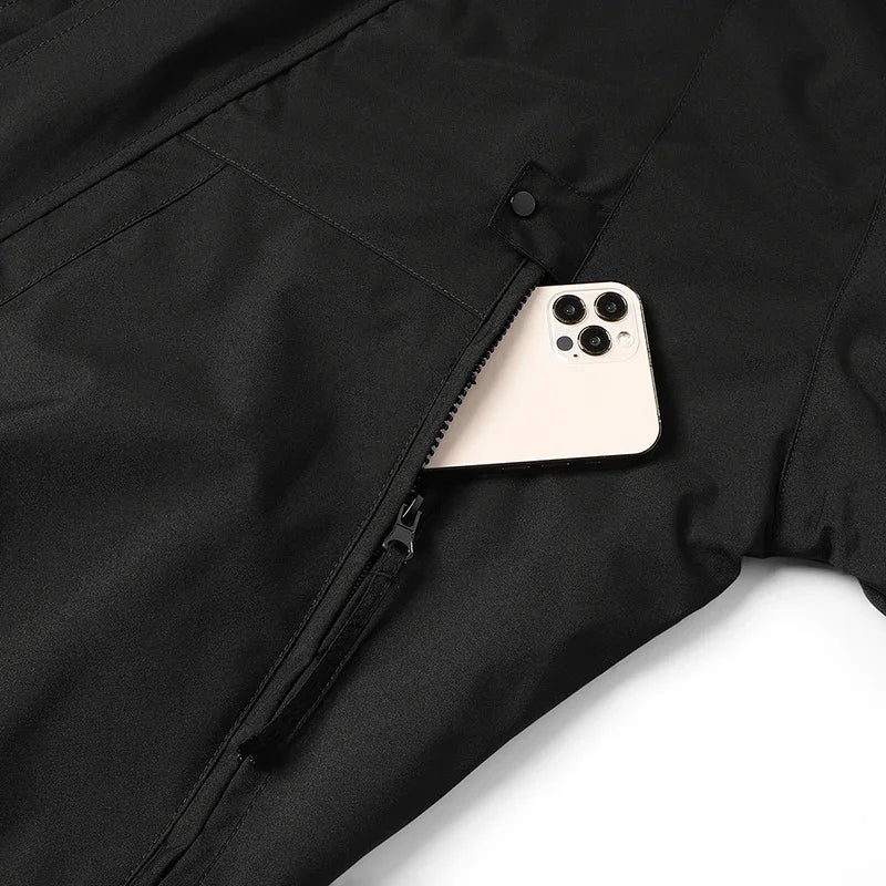 Chaqueta Impermeable Unisex para Montaña, Pesca y Camping – Cortaviento Transpirable