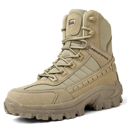 Botas Tácticas de Combate DesertOps Indestructibles Antideslizantes para Trabajo y Outdoor