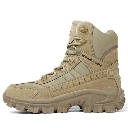 Botas Tácticas de Combate DesertOps Indestructibles Antideslizantes para Trabajo y Outdoor