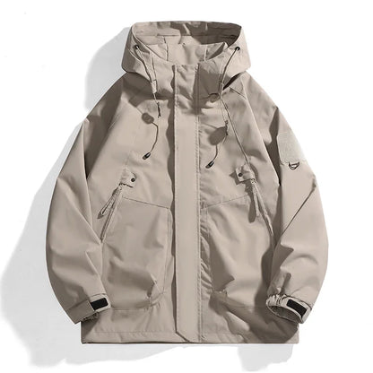 Chaqueta Impermeable Unisex para Montaña, Pesca y Camping – Cortaviento Transpirable