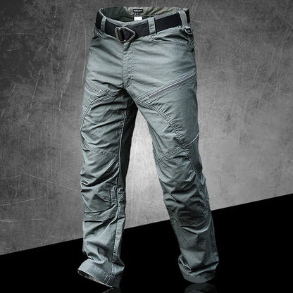 Pantalones Tácticos EliteShield Cargo Impermeables Multi-Bolsillos
