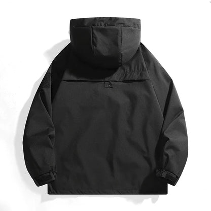 Chaqueta Impermeable Unisex para Montaña, Pesca y Camping – Cortaviento Transpirable